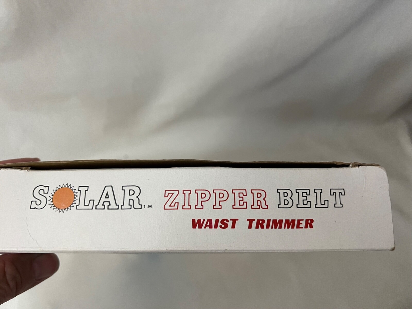 Vintage SOLAR Zipper Belt Waist Trimmer Extra-Large 39"-42" NOS NEW! Bollinger