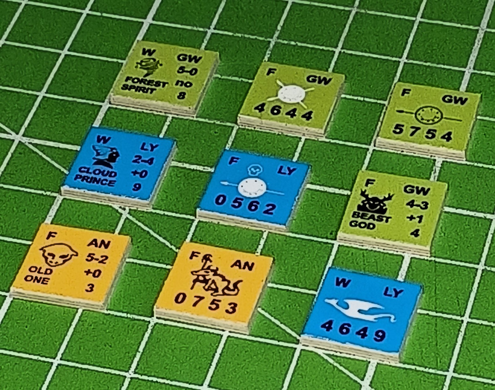 *NEW* DemonLord, Fantasy, Complete game 156 counters +Rules +Quick ref +A2 map.