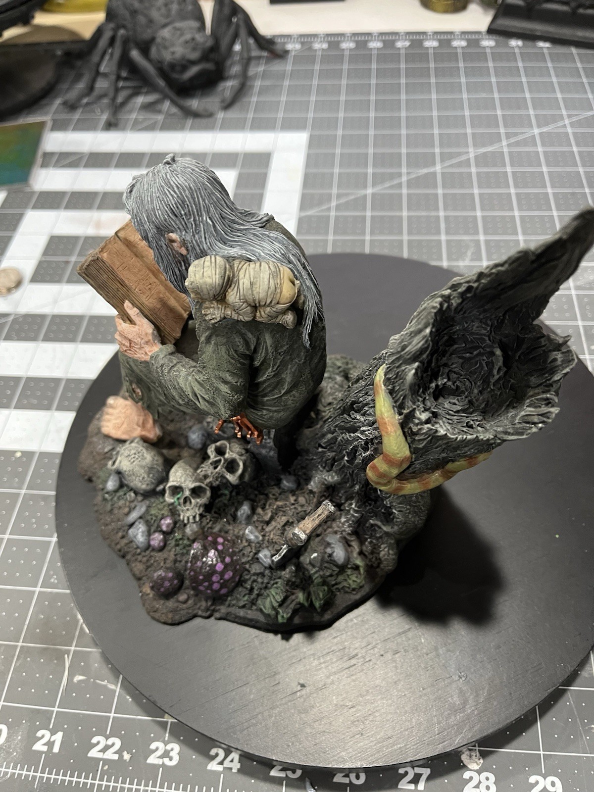 The Crypt-Keeper Ghoulish Trio Statue (Custom Repainted) Read Description