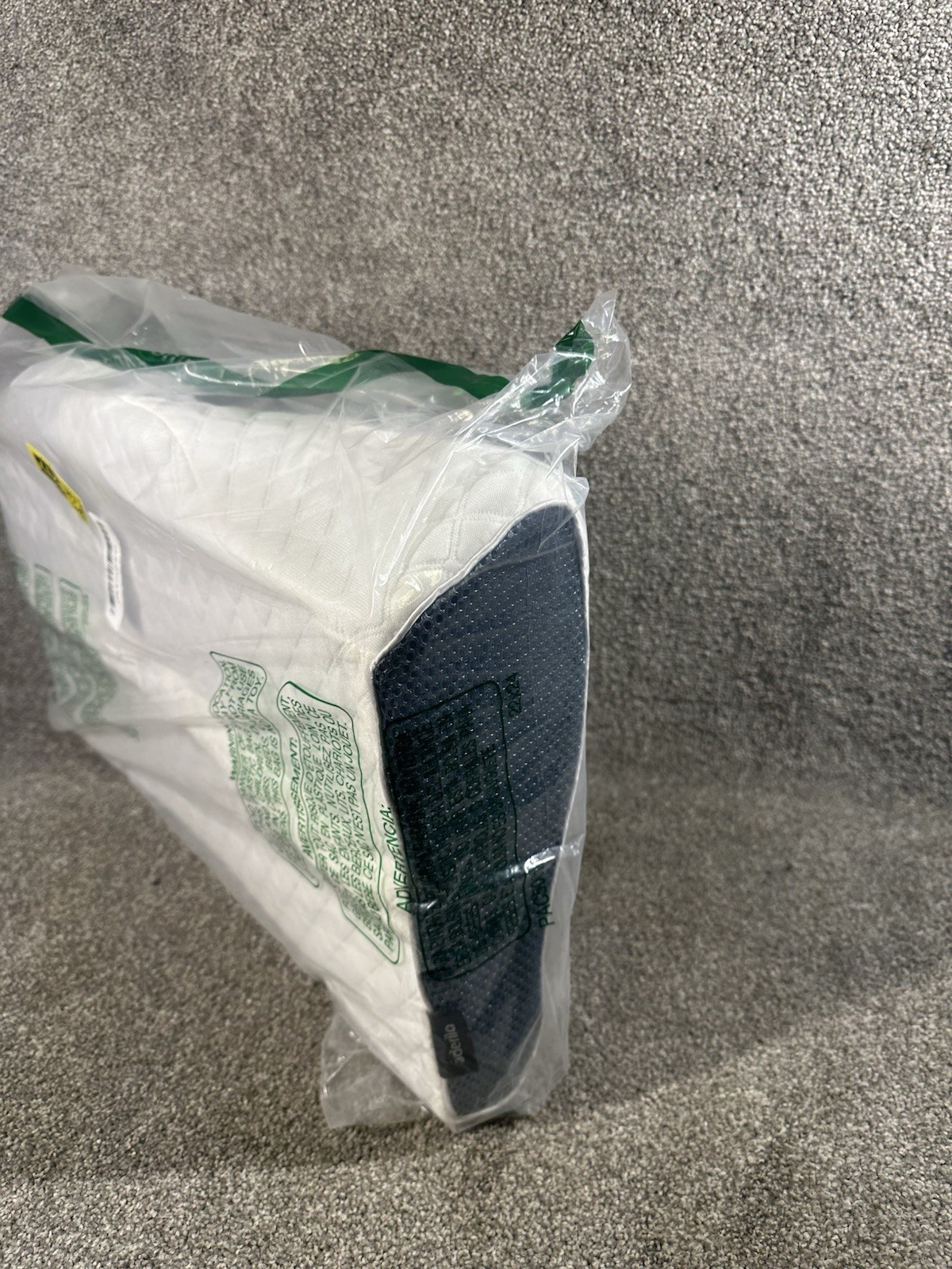 Derila Cervical Memory Foam Pillow 20x12x4 In Supports Spine & Neck 50x30x10cm