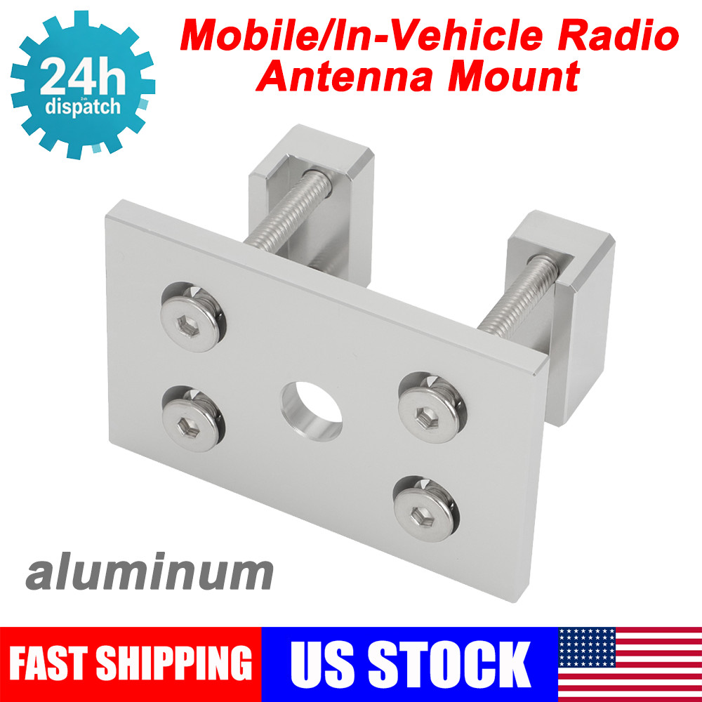For Ford/Chevy/Ram Pickup Stake Pocket Antenna Mount Bracket For CB HAM UHF VHF