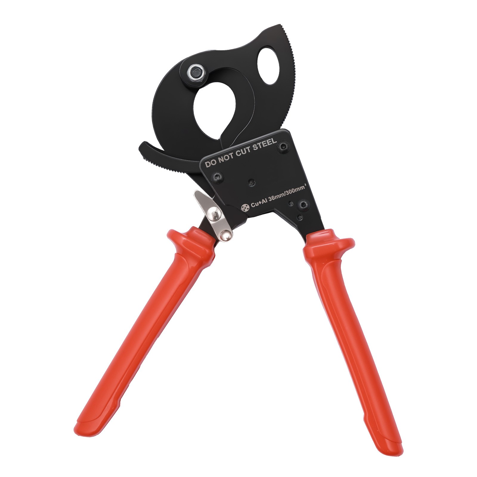 Uimoso Ratcheting Cable Cutter for Copper and Aluminum Wires up to 600MCM/300mm²