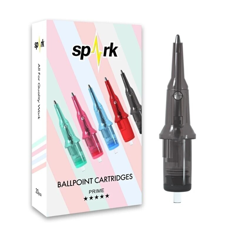 10/20/Mix pcs Spark Ballpoint Tattoo Cartridge Practice Needle Sketch Stippling
