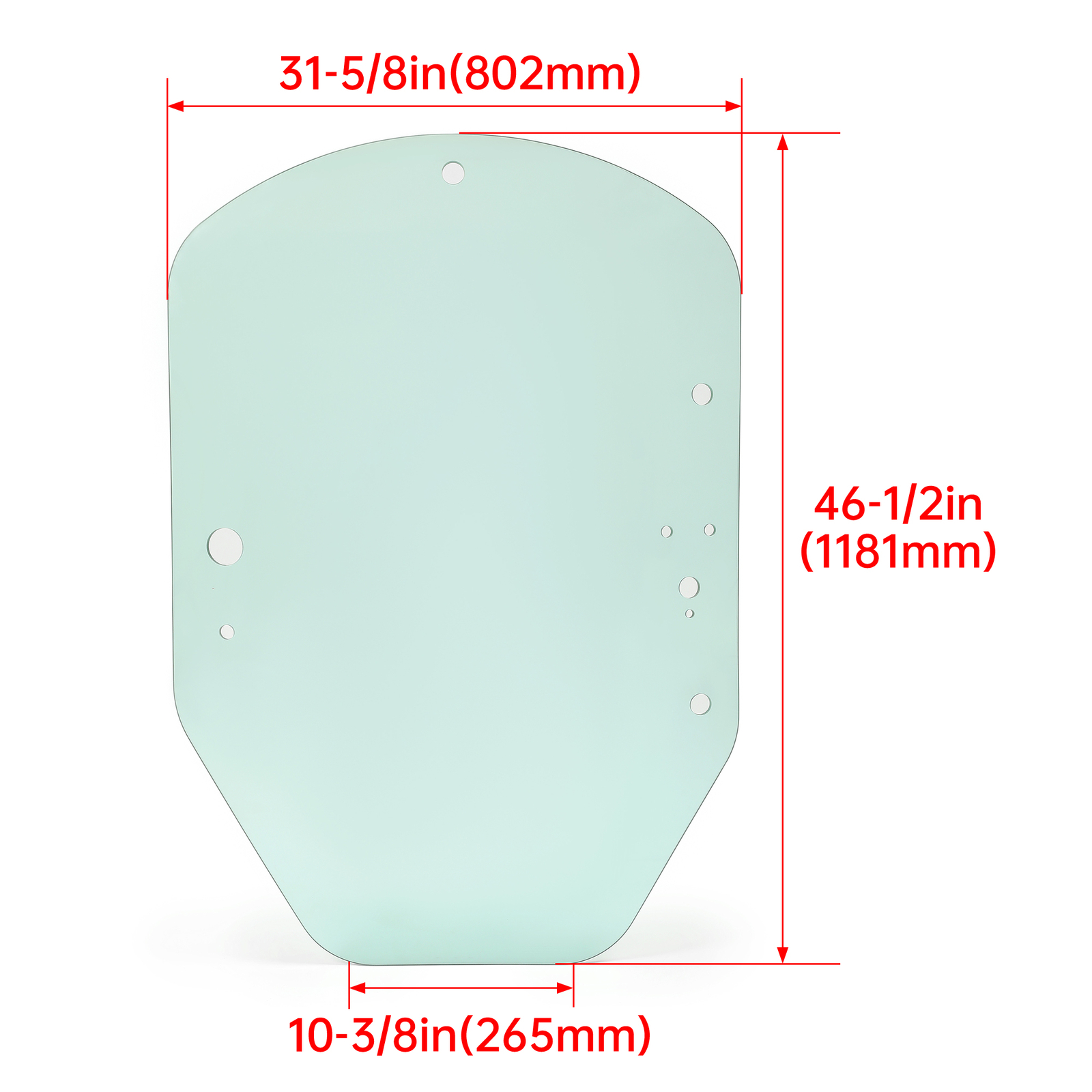 For John Deere 324G 325G 330G 331G 332G 333G Cab Door Glass Skid Steer #T344818