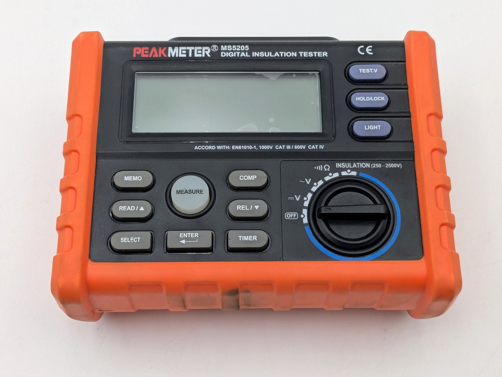 PEAKMETER MS5205 Digital Insulation Resistance Tester FREE SHIPPING