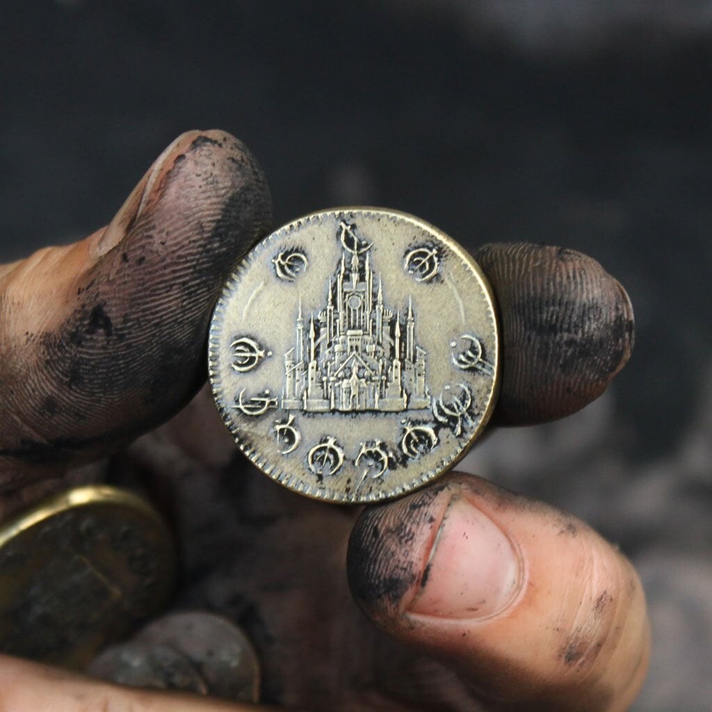 MISTBORN BY BRANDON SANDERSON SET #1 - TWO COINS OF THE FINAL EMPIRE