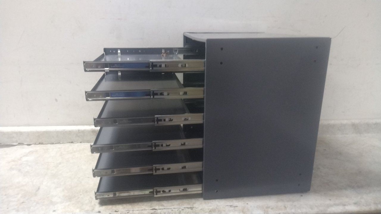 Durham Mfg 321B-95 6 Slot Heavy Duty Slide Rack