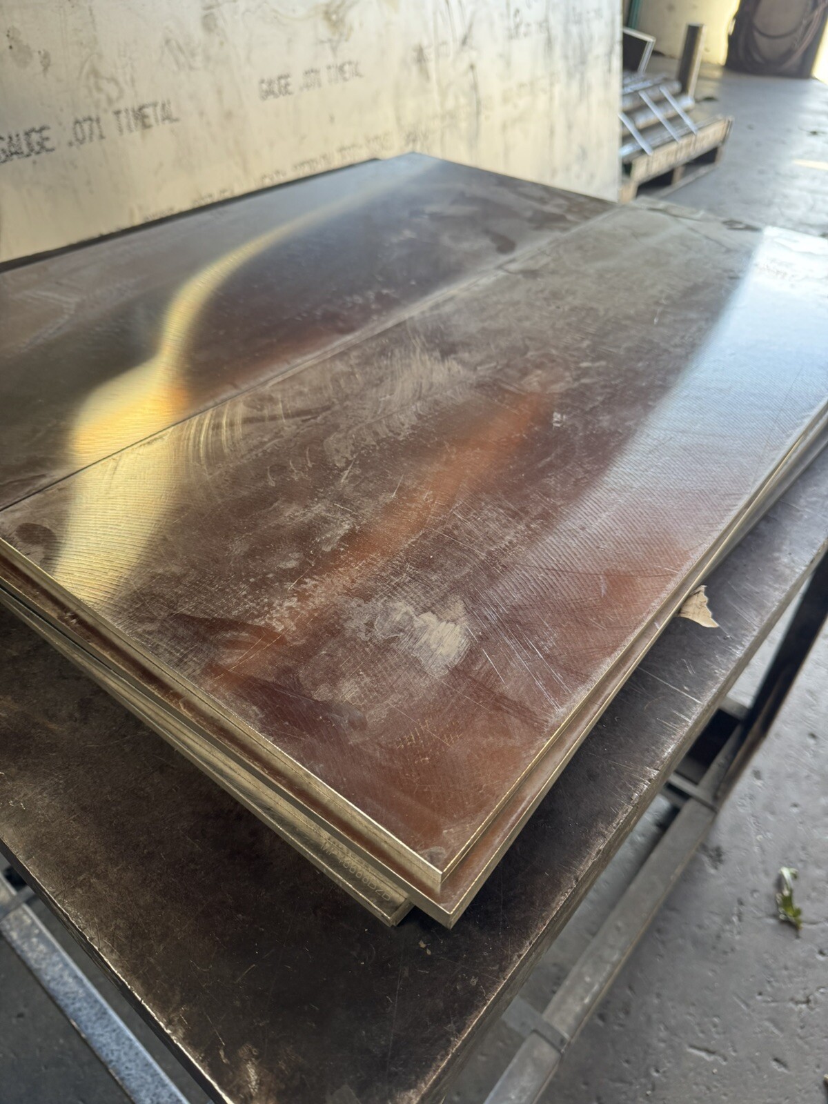 Titanium Plate 6AL4V 6" x 12" x .280"