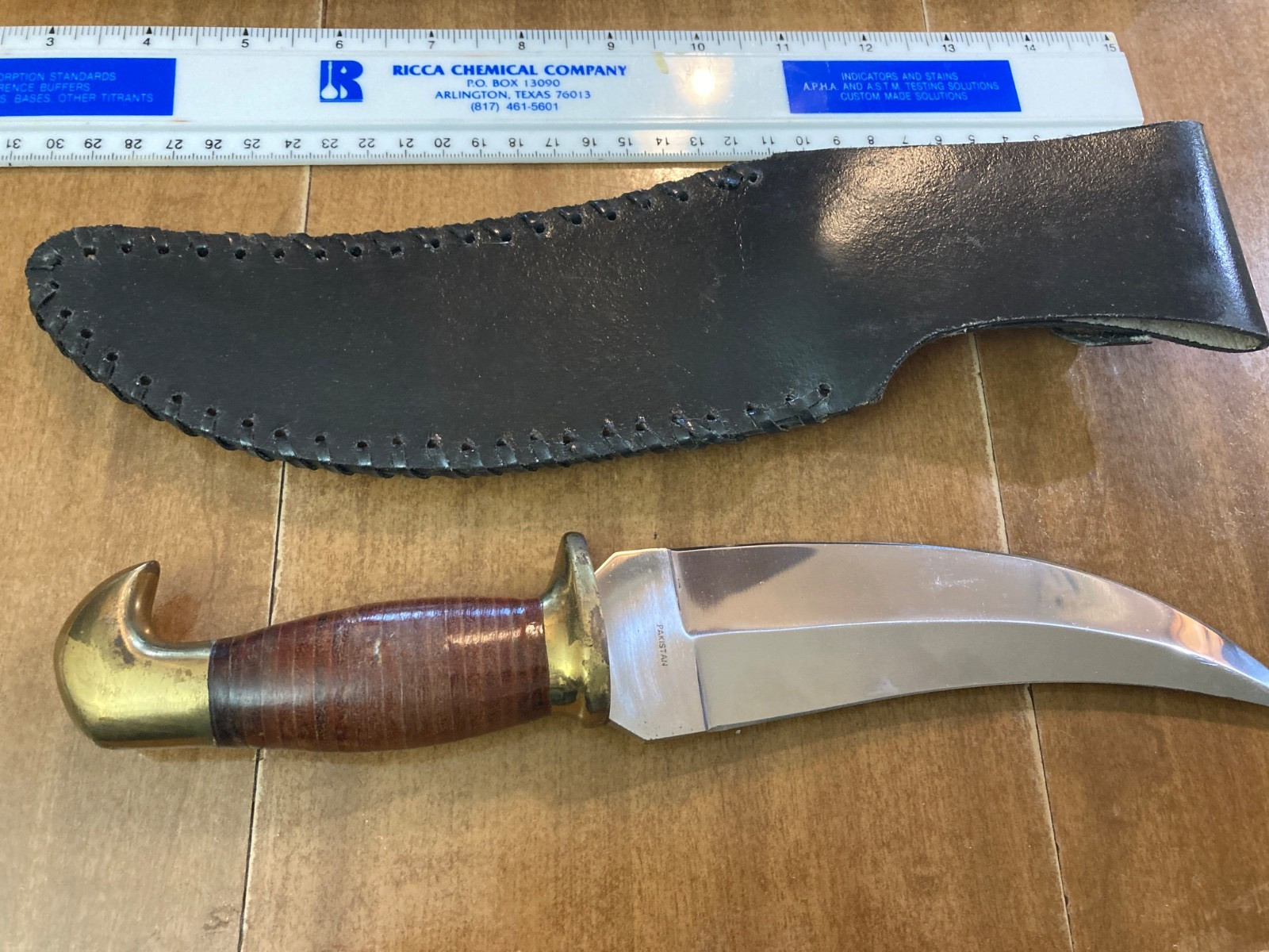 Vintage Fixed Blade Knife Lot Large Hunting Survival Display 1 w/Box Sheath