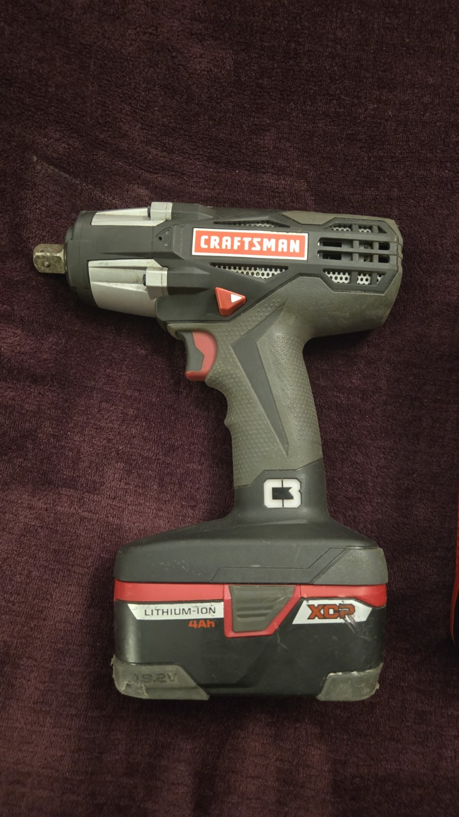 Craftsman C3 19.2v 1/2 HD Impact Wrench 315.ID2030 w/ 4Ah Battery & Charger