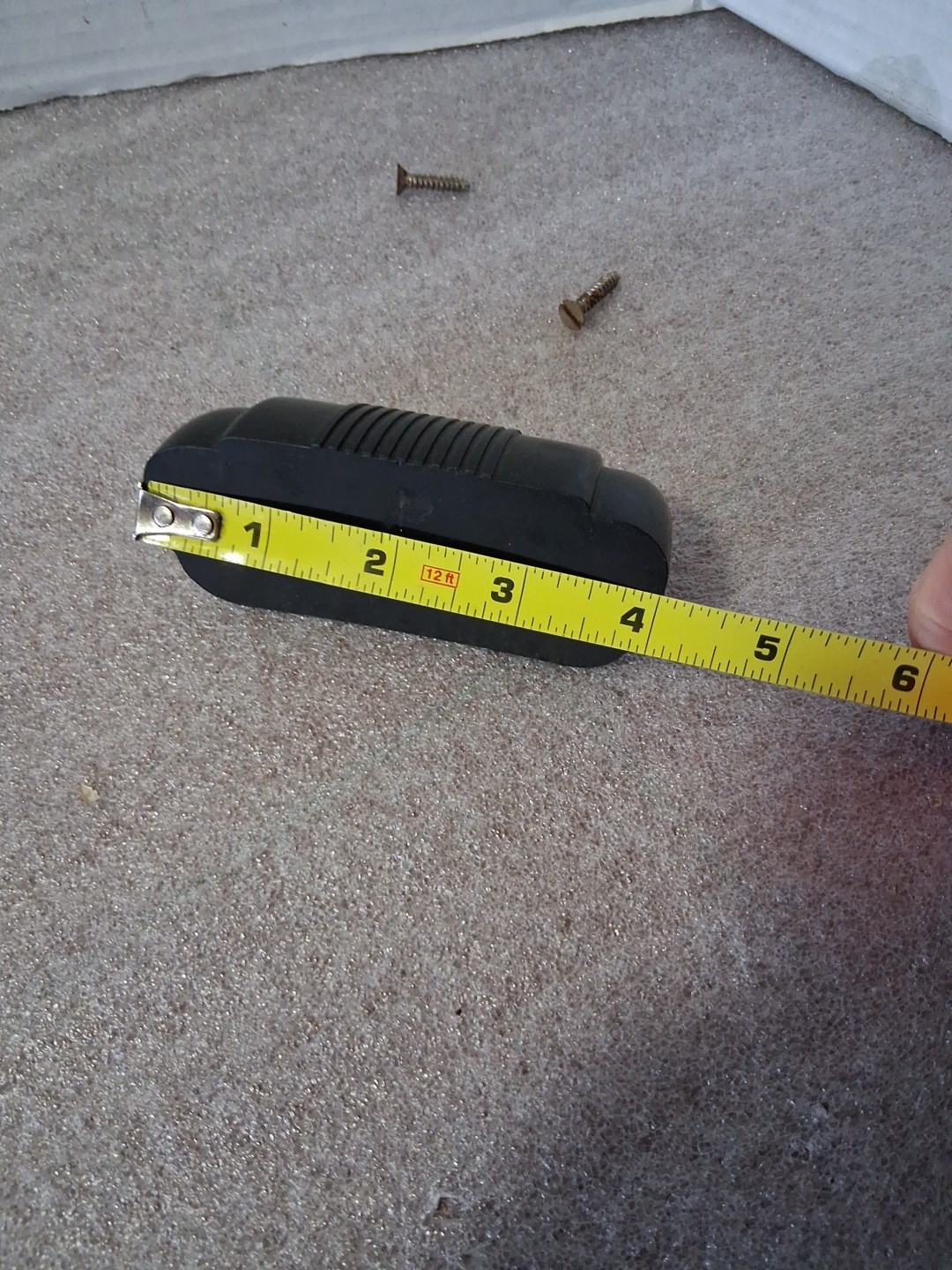 Vintage 1940s Art Deco Bakelite Handle GE Roaster 123C19 Replacement Part