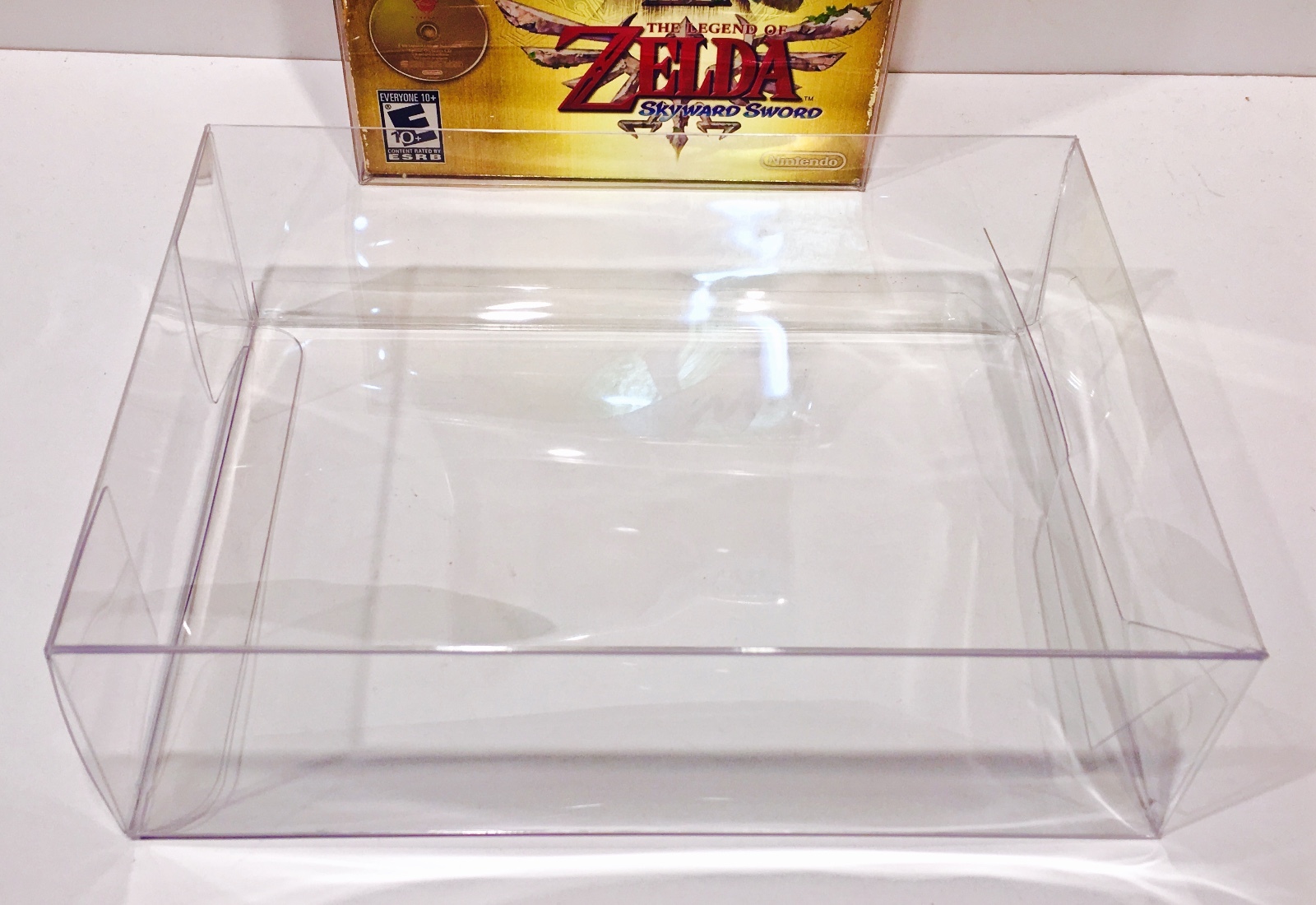 1 Box Protector For ZELDA SKYWARD SWORD Nintendo Wii Wiimote  (FITS NTSC ONLY!)