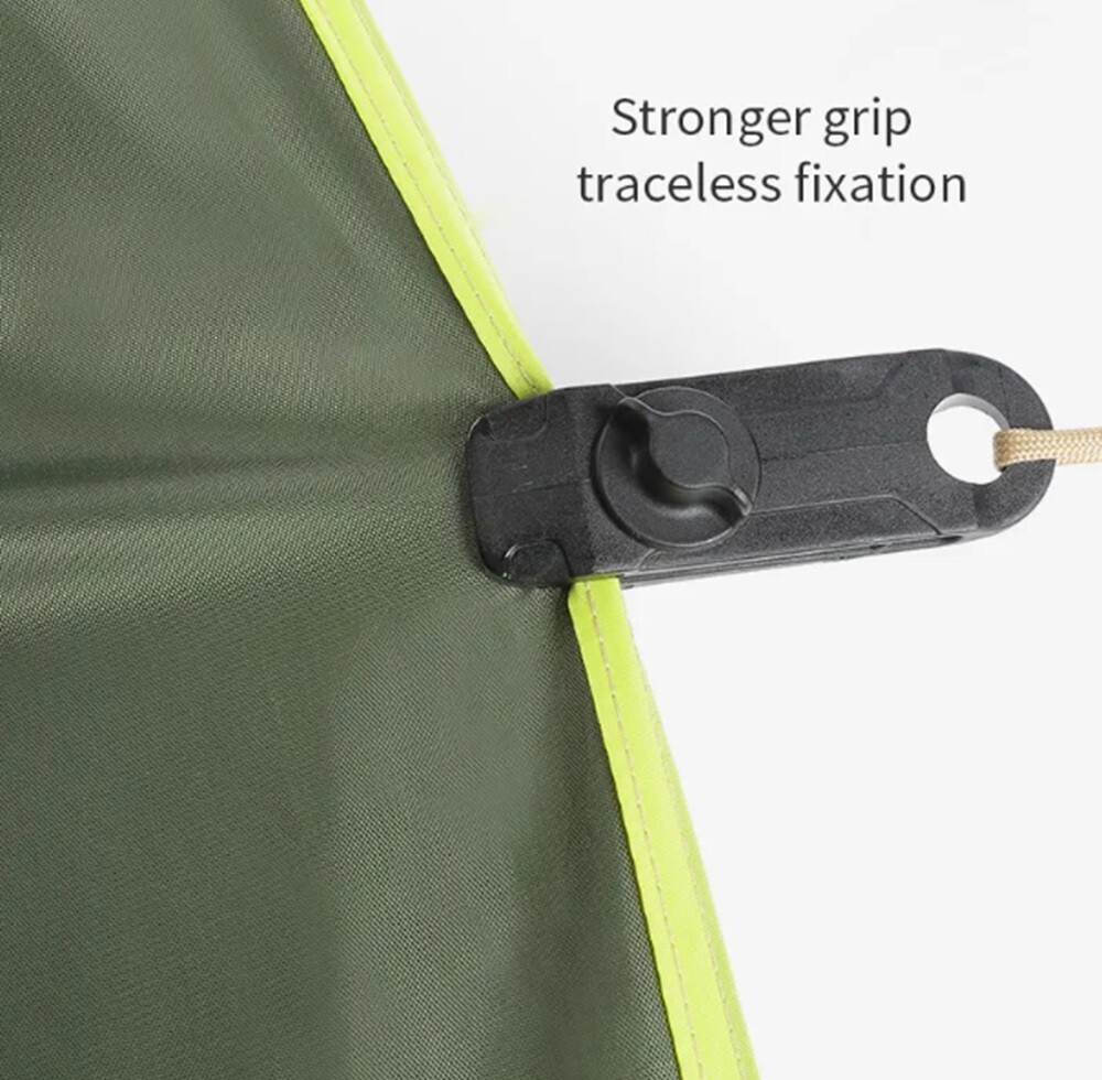 10 Pack Heavy Duty Reusable Tarp Clips – Secure Grip for Canopy, Awning & Covers