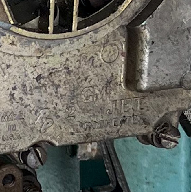 1957 1958 Oldsmobile J-2 Rocket 371 V8 Engine - Factory Tri-Power - TURNS OVER