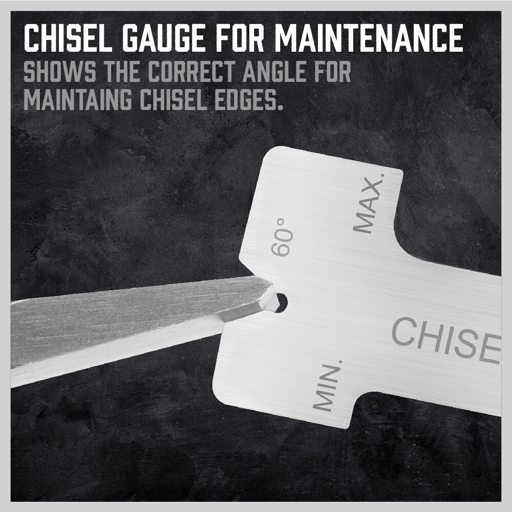 HORUSDY 16PC Punch & Chisel Set Taper Punch Cold Chisels Pin Punch Center Punch