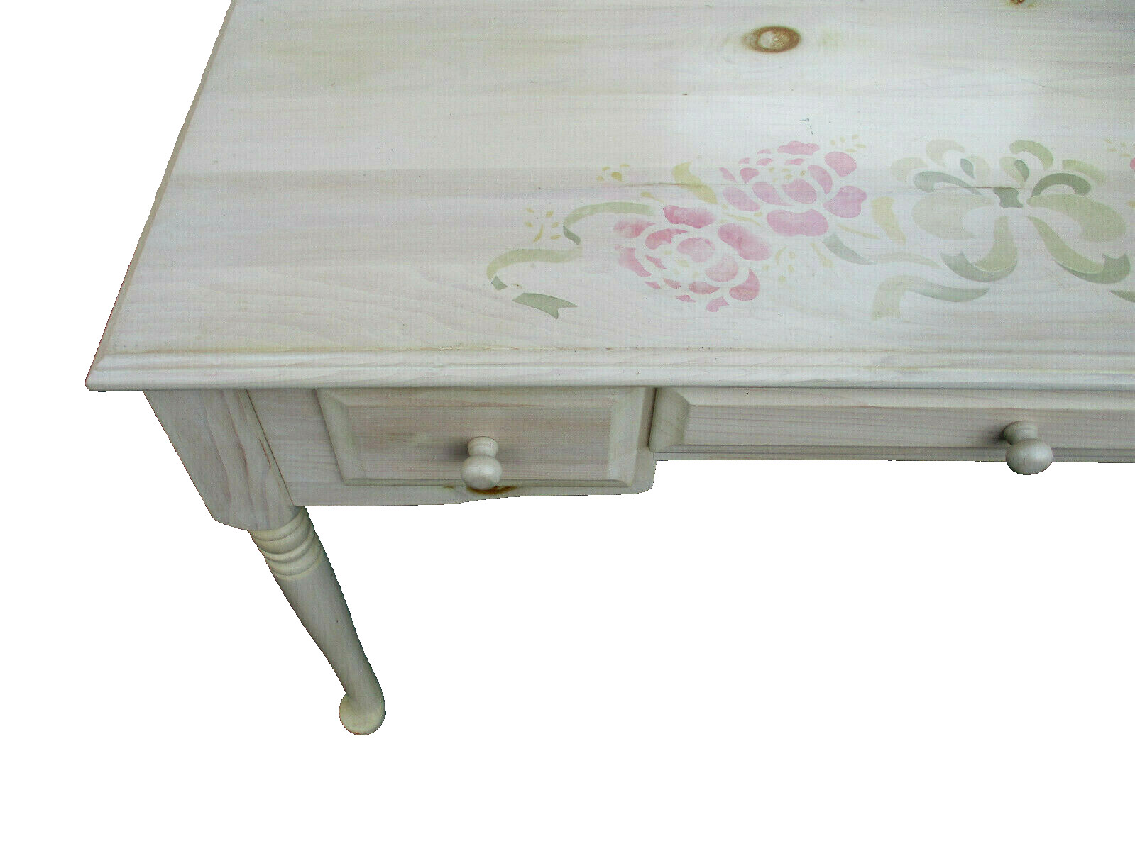 62922 Master Craft Hand Made Vanity Desk with Mirror