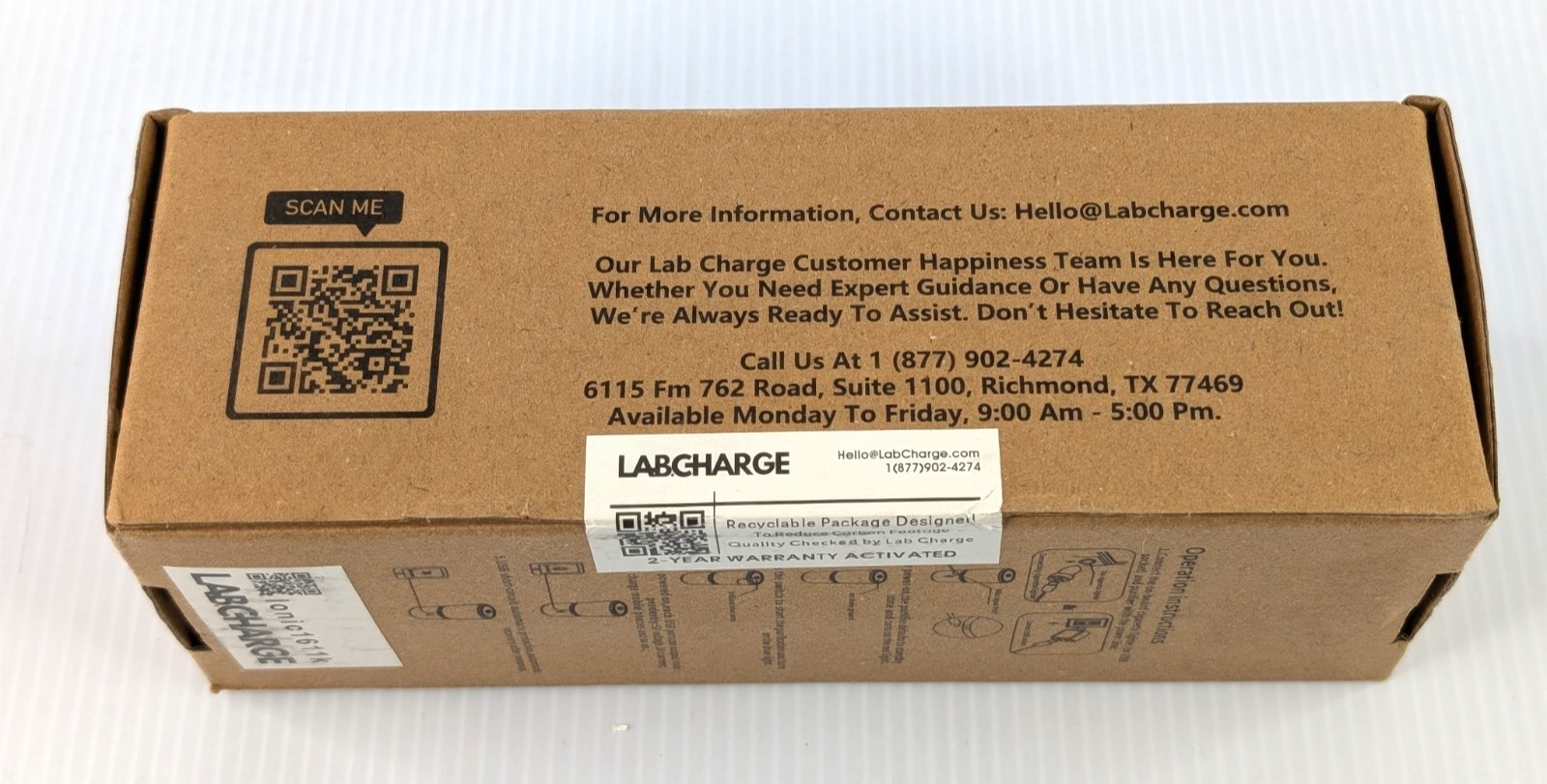 Lab Charge Ionic Air Purifier Ionic1611k Micro Input 5V 1000mA (1 Unit)