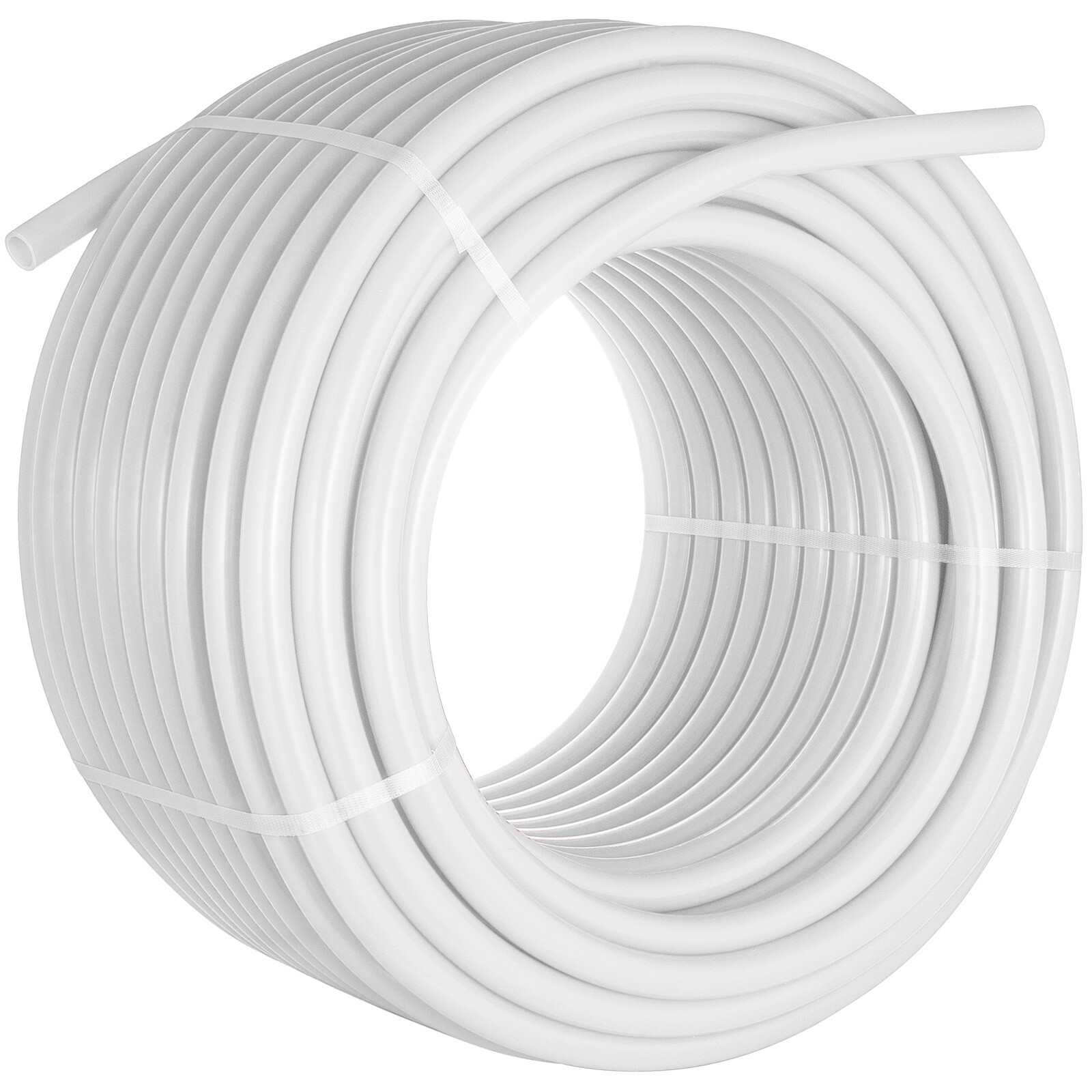 VEVOR 3/4" x 300ft Coil PEX Tubing PEX Pipe White Floor Radiant Heat