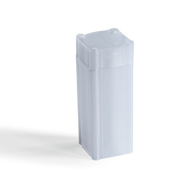 25 Square US Quarter Coin Tubes Archival Stackable Durable Lighthouse Long Term