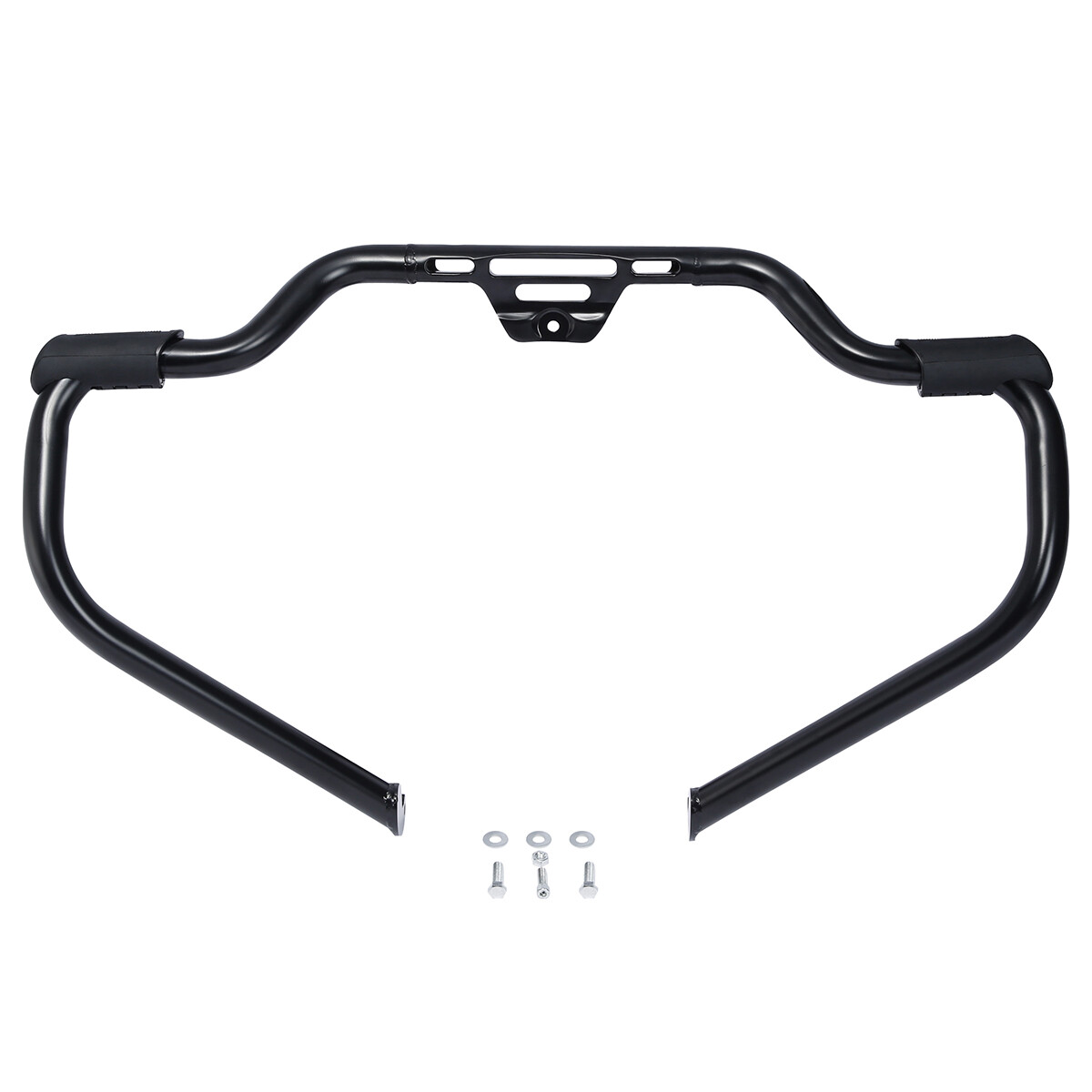 Mustache Highway Engine Guard Crash Bar Fit For Harley Softail 2018-2025 Black