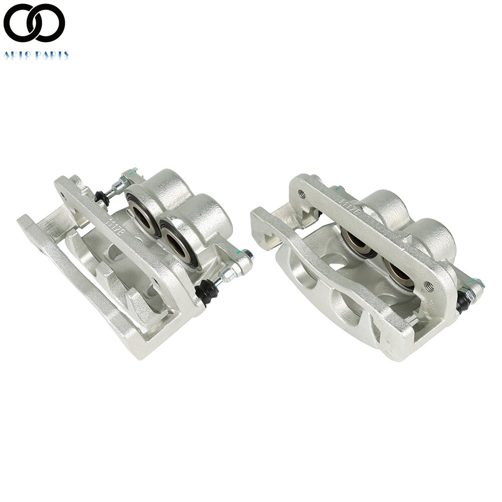 Pair Front Brake Calipers For Chevy Silverado 1500 2008-2018 GMC Sierra Yukon