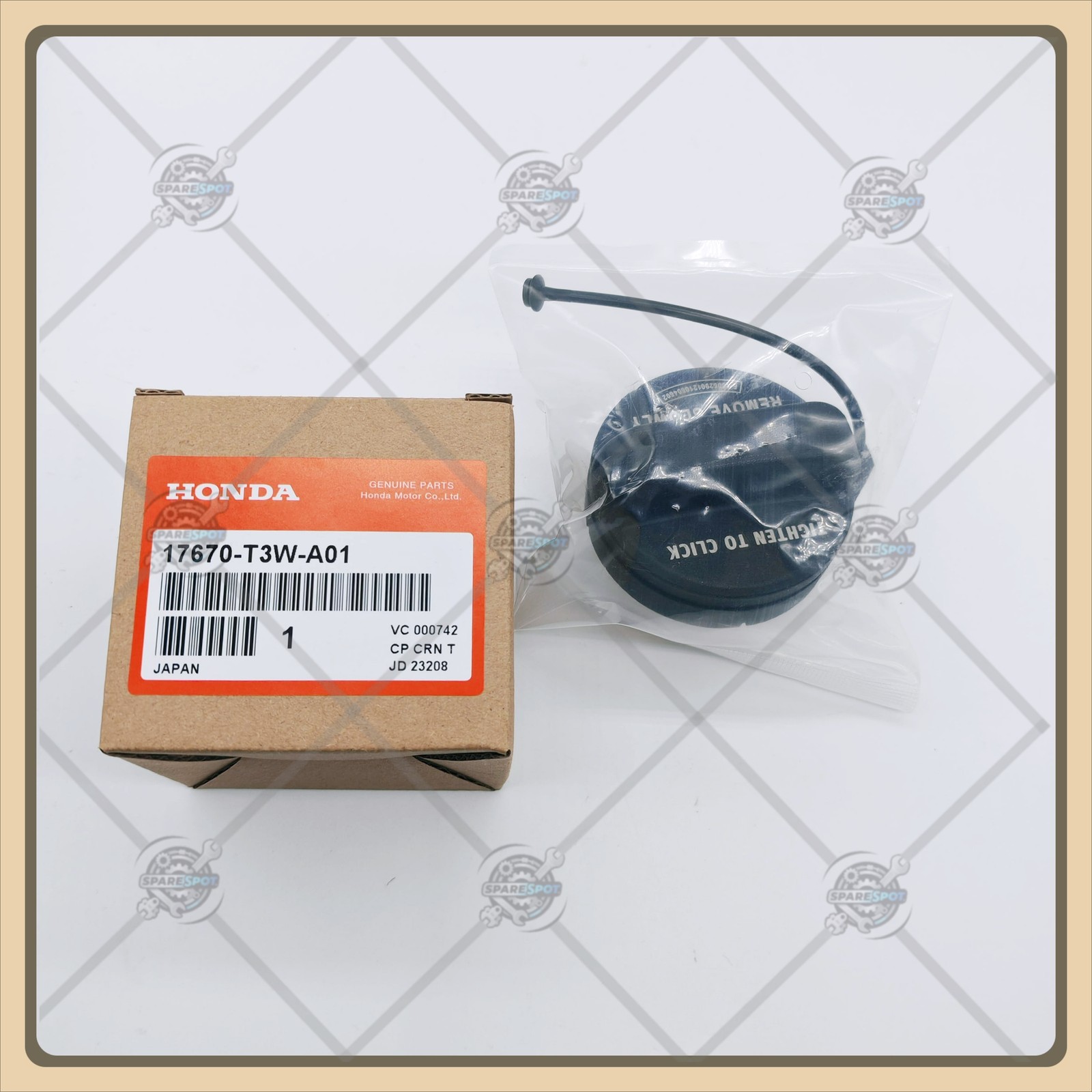 OEM Gas Fuel Filler Cap For Honda Accord Civic CR-V Pilot 2006-2020 Acura ILX US