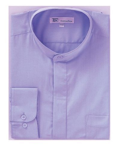 Fotino Landi TDC SG01 Men's Mandarin Collar Dress Shirt