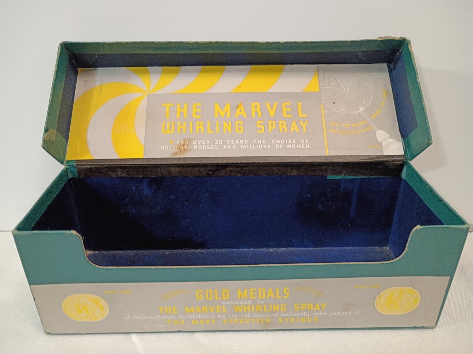 Vintage Marvel Whirling Spray Douche Bulb Syringe.