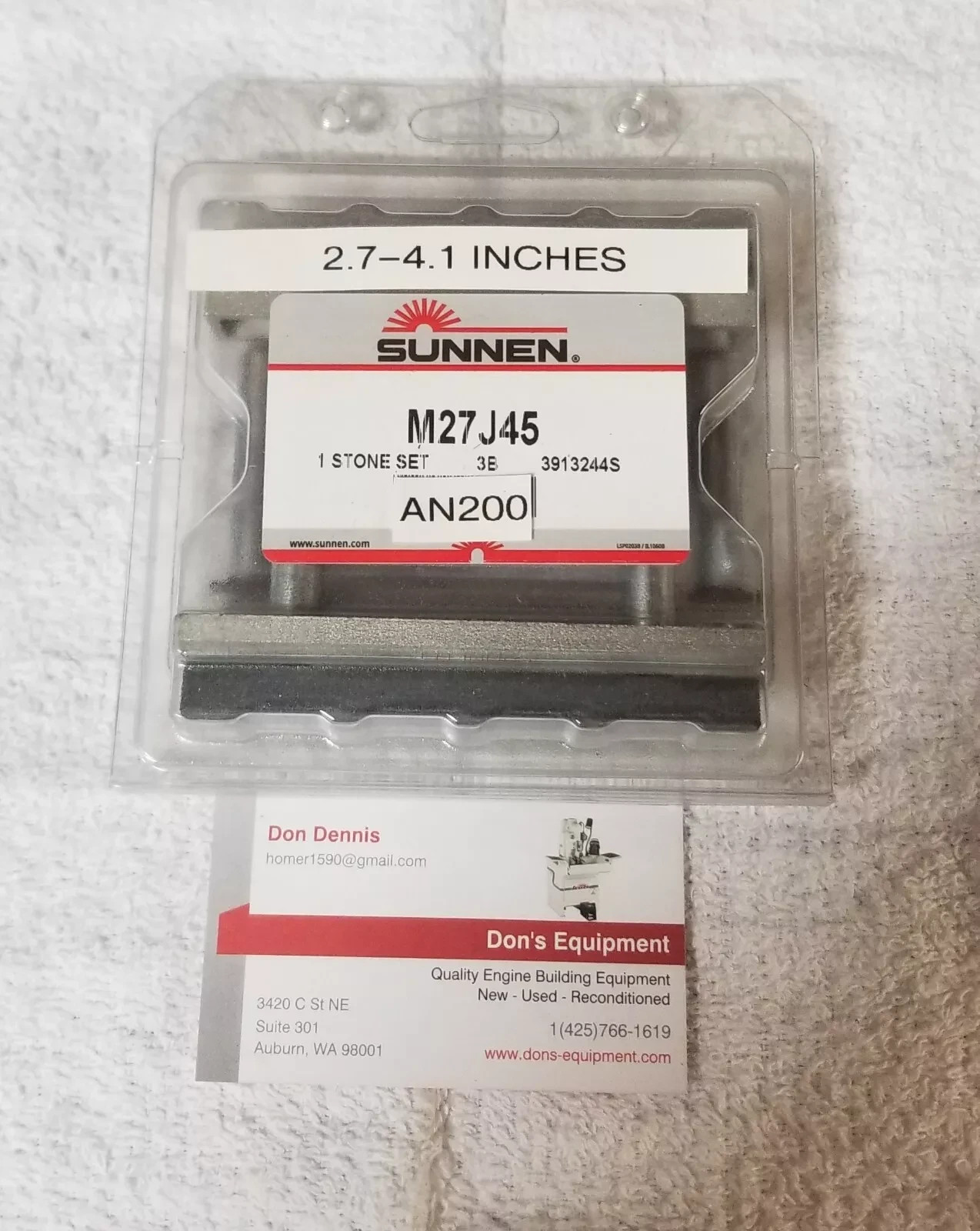 Sunnen M27 J45 150 Grit Stones AN200  nt Rottler