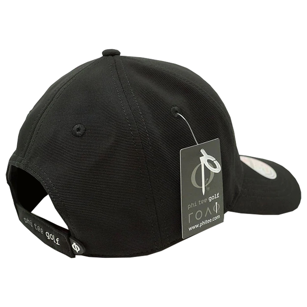 Phi Tee Golf Men's Hook and Loop Adjustable Golf Hat, NEW