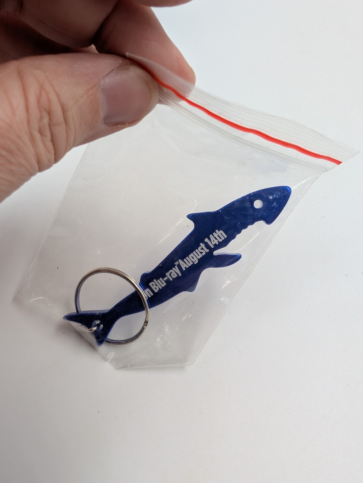 Jaws Promotional Blu-ray Bottle Opener Keychain
