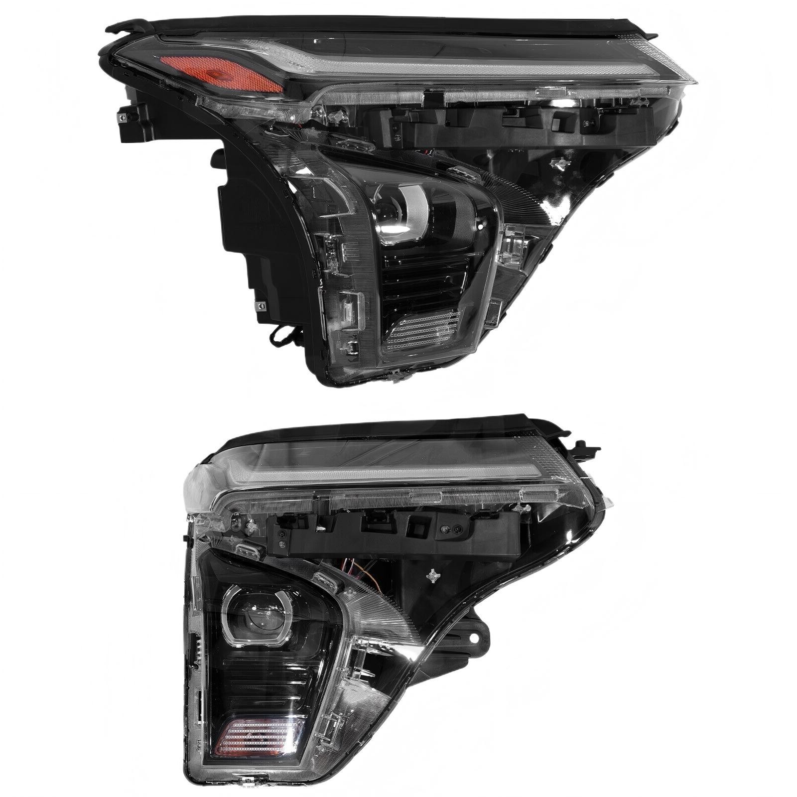 For 2024 2025 Chevy Trax LT RS Active w/ LED DRL Headlight Left+Right Pair