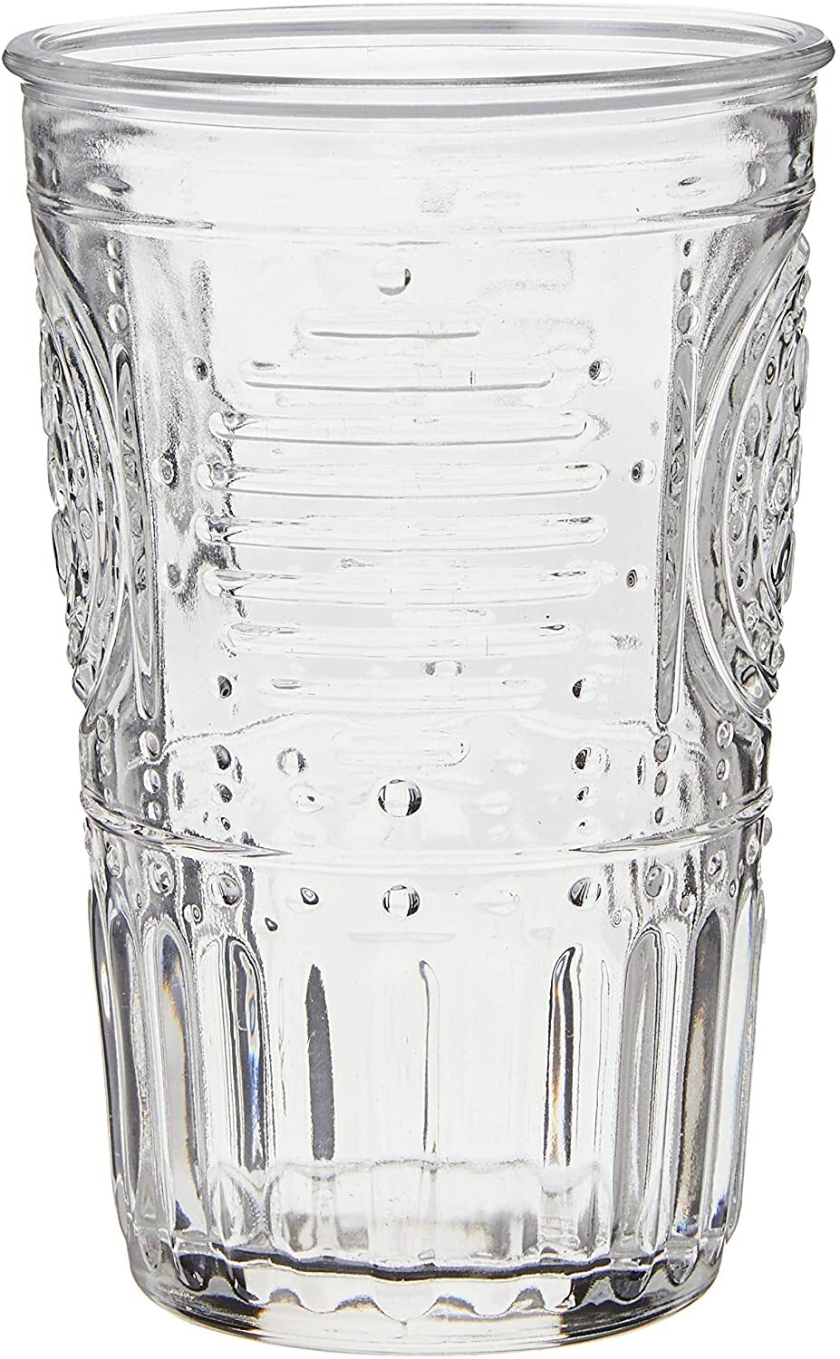 Bormioli Rocco Italian Romantic 10.25 Ounce Water Glasses, Set of 6 - Clear