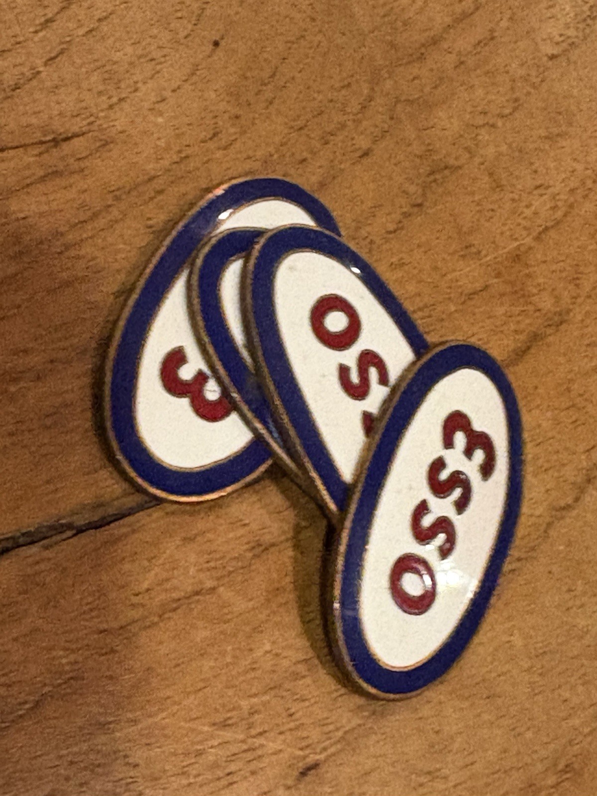 Esso Gas / Oil 1930’s Enameled Badge / Token
