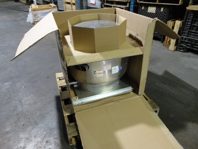 Upblast Exhaust Fan Belt Drive Motor 115v ACCUREX XCUBE-160-10-1-26-6