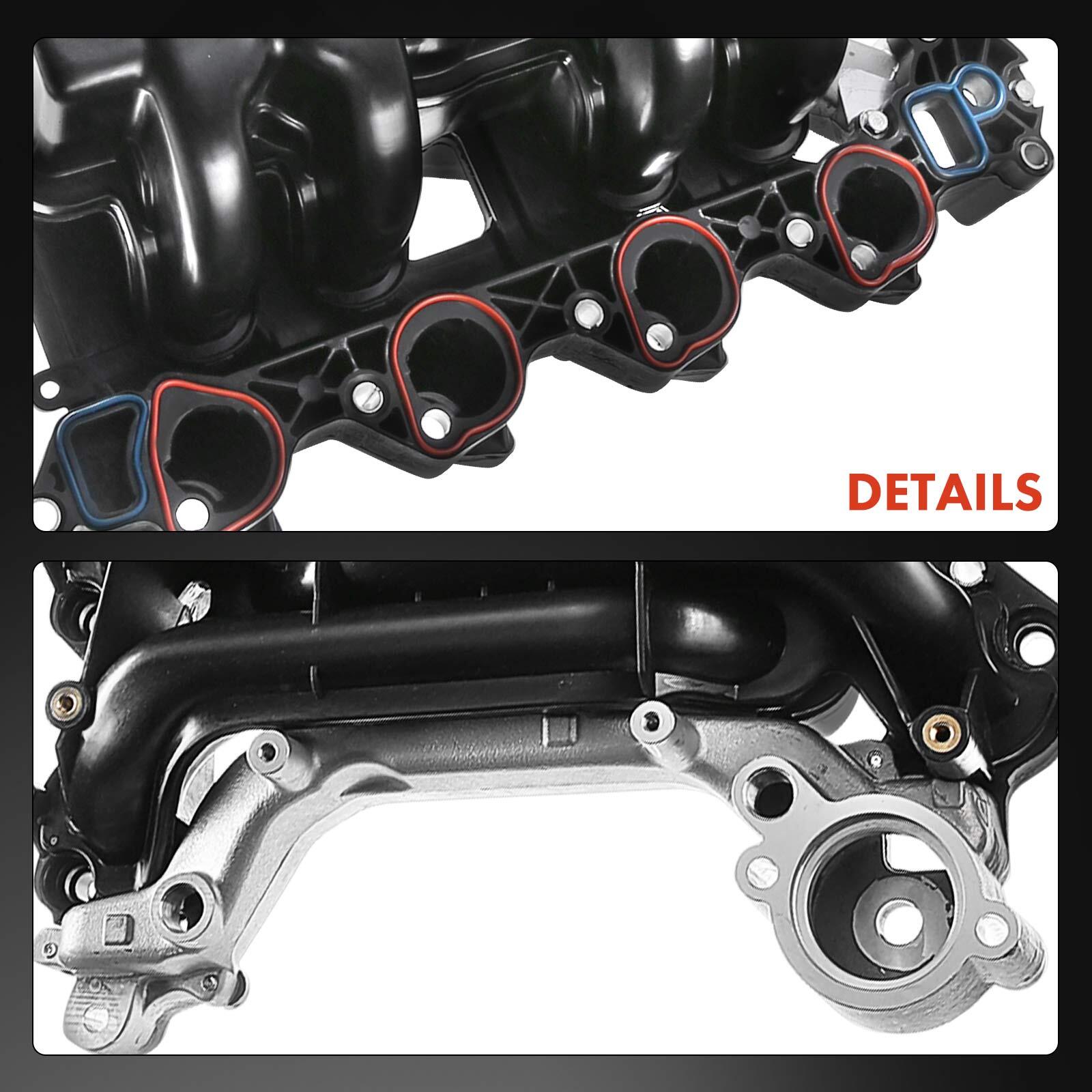 New Intake Manifold w/ Gasket Thermostat O-Ring for Ford Lincoln Mercury V8 4.6L