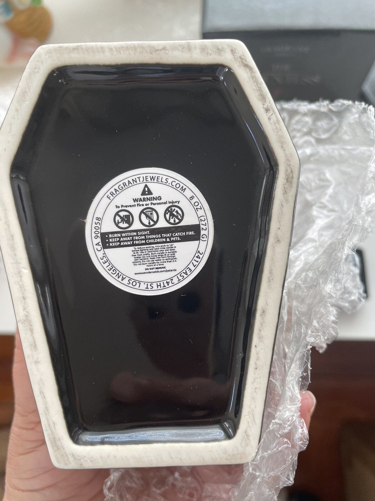 Fragrant Jewels The Countess ring holder coffin shaped jewelry box NO R G3D