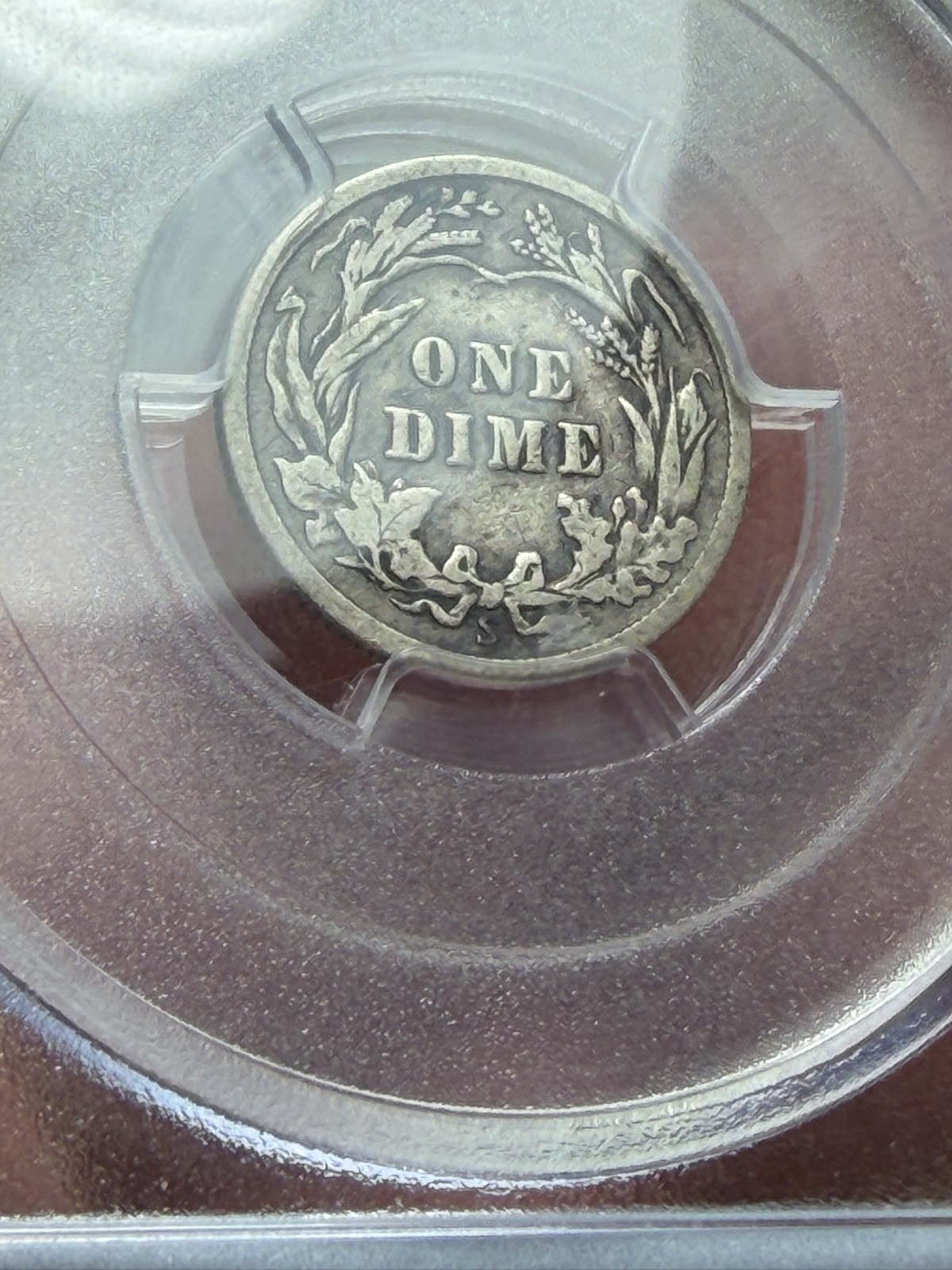 1913 S Dime Barber or Liberty Head PCGS VG10 Nice Better Date