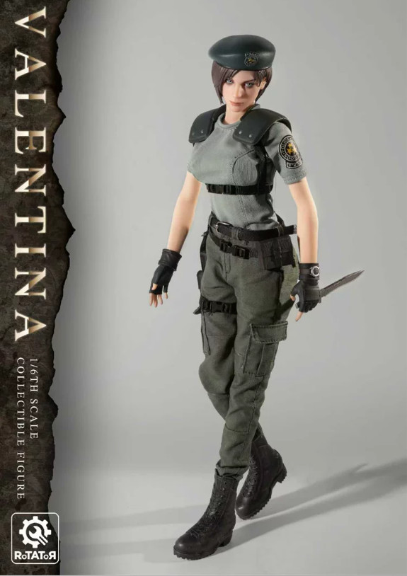 In stock-Rotator toys RT001 1/6 Zombie Killer Policewomen Valentine ActionFigure