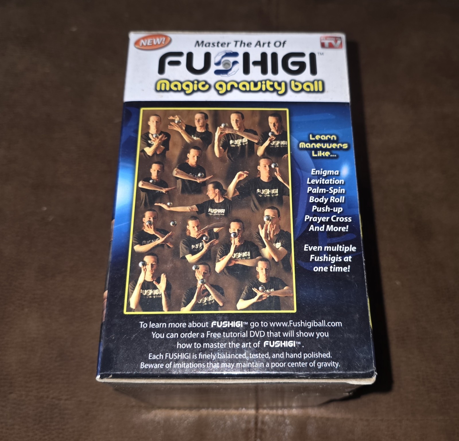 Fushigi Magic Gravity Ball With DVD Make It Float As Seen On TV NEW Vintage Y2K