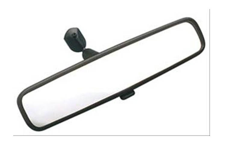 NEW! 1967 - 1973 Mustang Inside Day Night Rear view Mirror Flat Windshield Mount