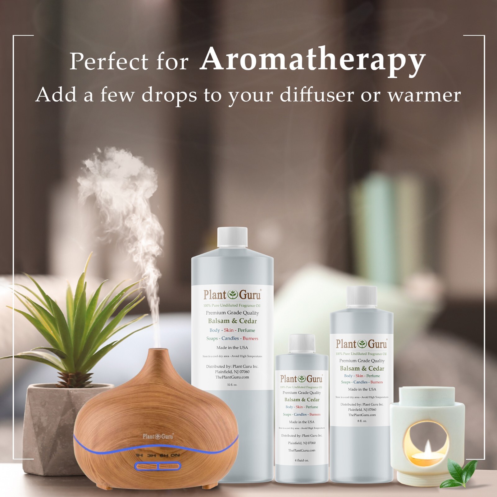 Balsam And Cedar Fragrance Oil For Candle, Soap Making, Diffuser and Burners