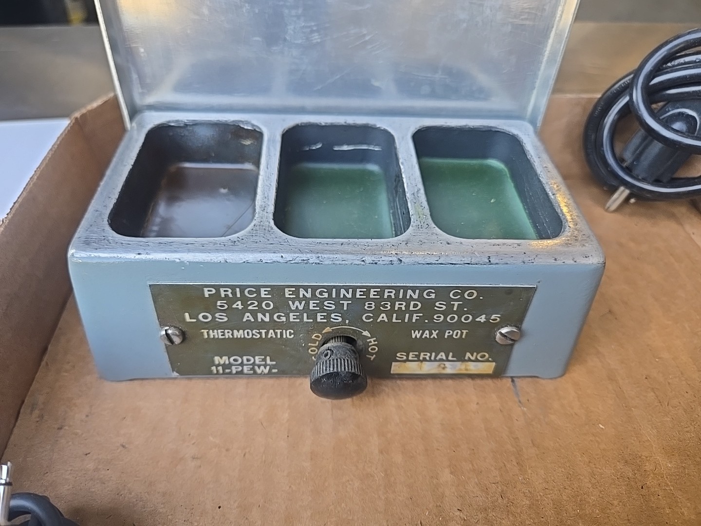 Kerr Ultra Waxer 2 & 2 handles W/Dipping Waxer