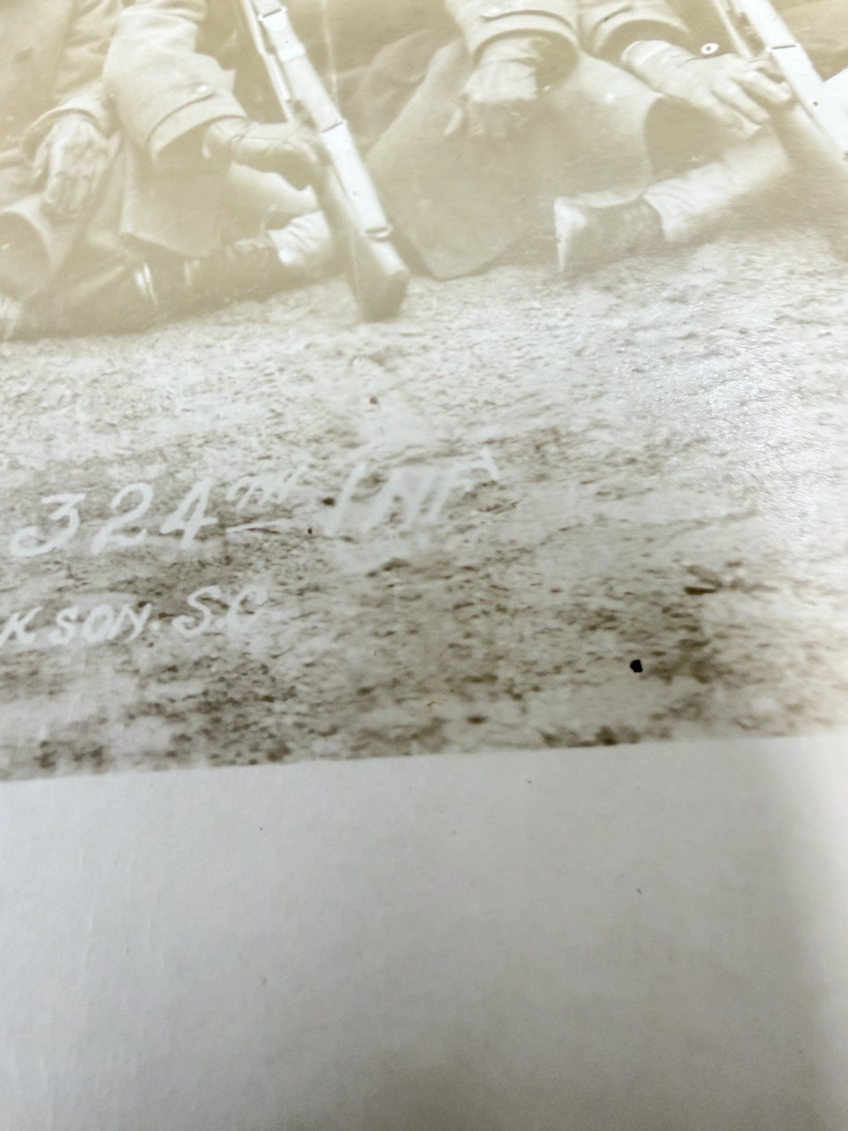 WWI 324th Infantry Regiment Camp Jackson SC Panoramic Photo 22x8