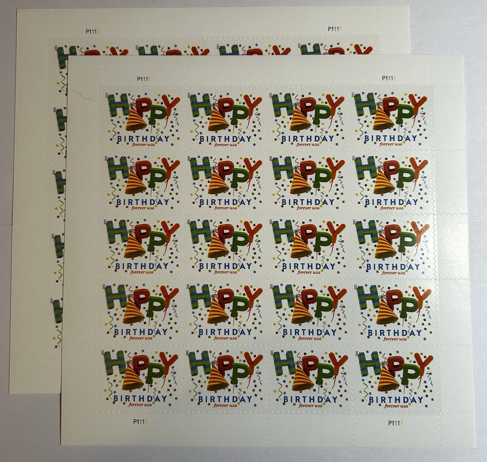 40 Happy Birthday Forever Stamps, Out Of Print, Scott 5635, FREE SHIPPING