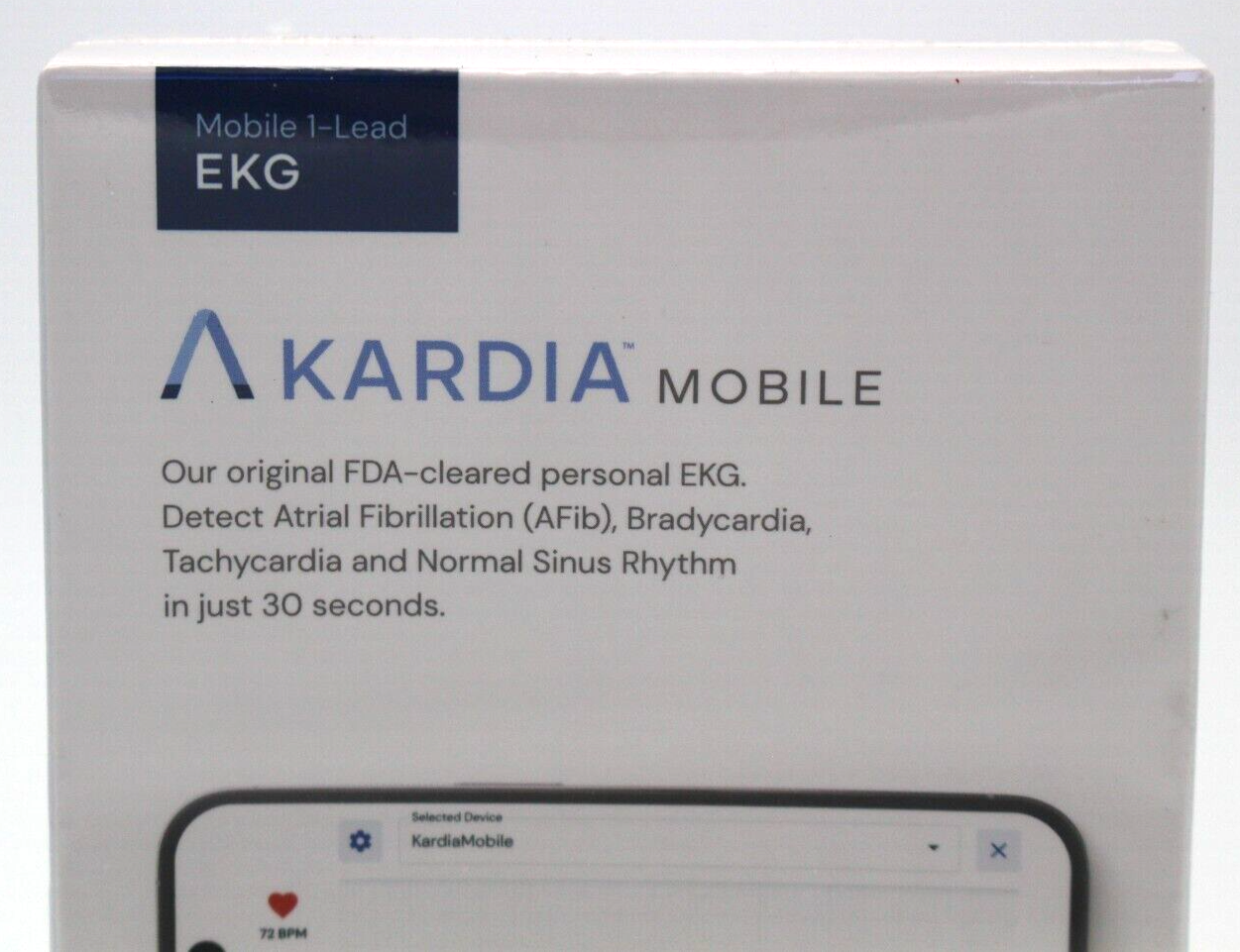 AliveCor KardiaMobile Wireless Personal EKG Monitor (AC-009-UA-DI) - NEW