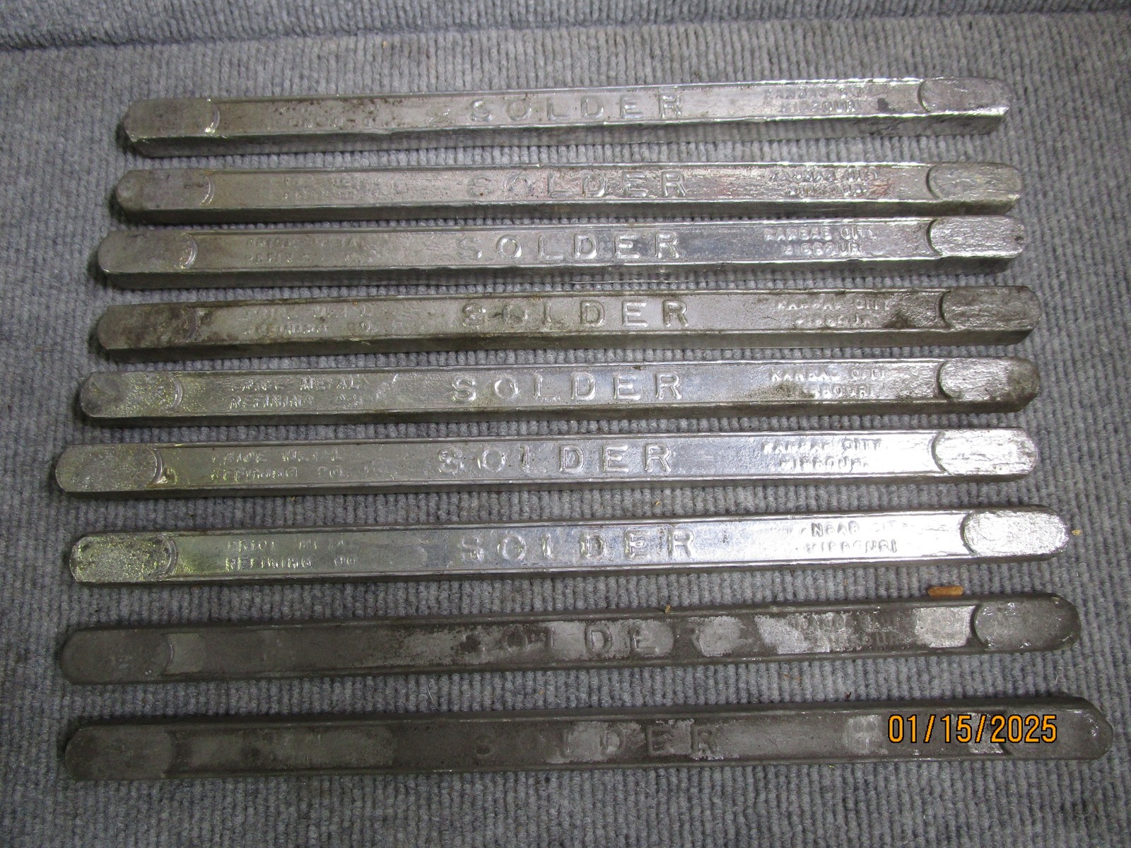 10lbs 15oz Pride Solder Bars 40/60