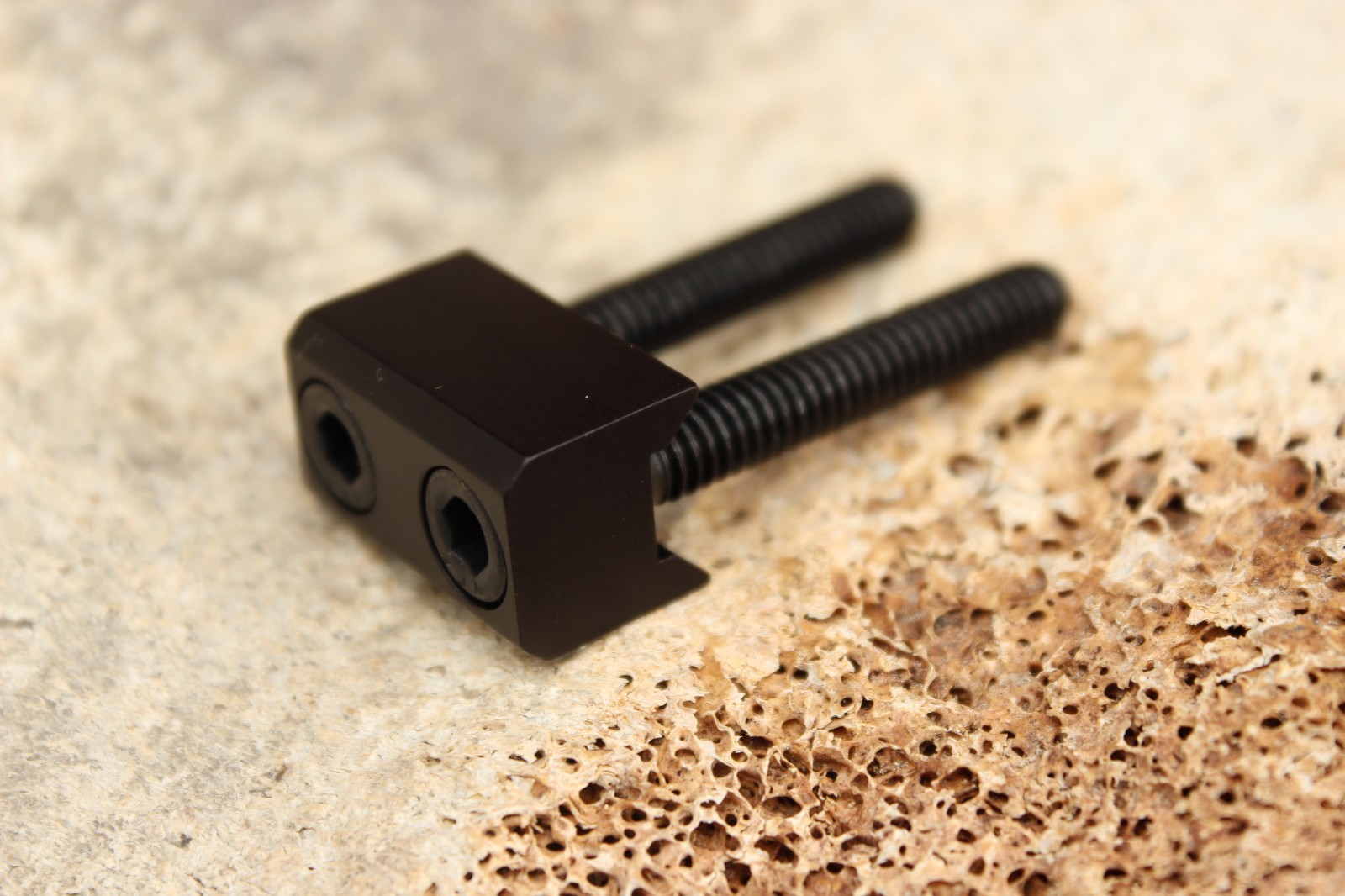 KIDD V-Block with Screws Aftermarket Part for a 10/22® or Ruger® 10/22® -Black