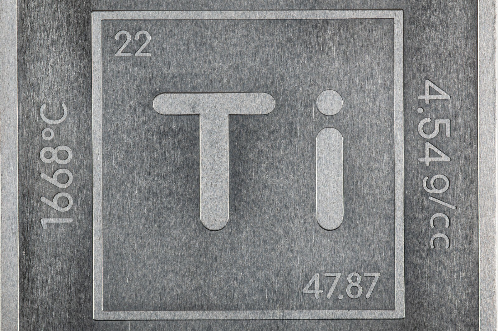 1 (One) Pound lb Titanium Bullion Bar By Unique Metals