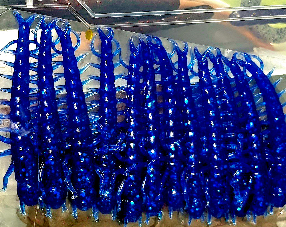 Soft Plastic 3" Hellgrammites Fishing Baits